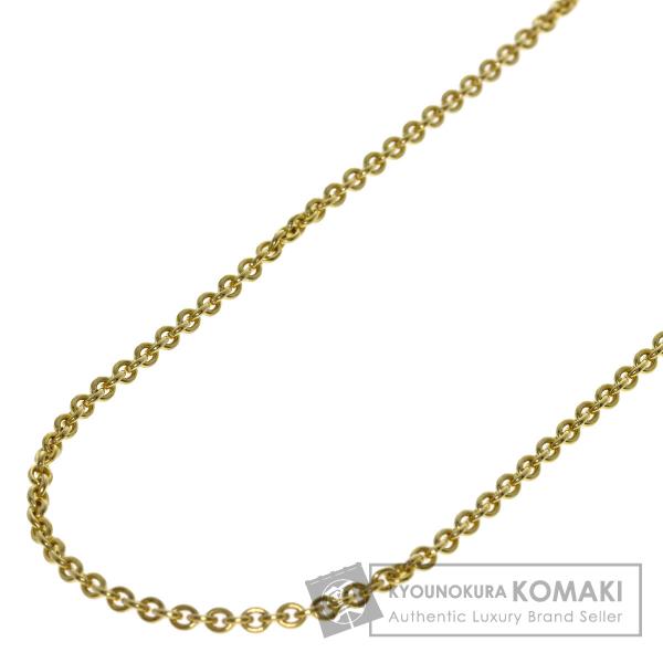 Georg Jensen ジョージジェンセン チェーン 40cm ネックレス K18イエローゴールド レディース 中古