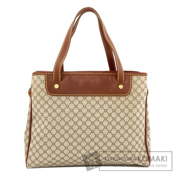 CELINE マカダム柄 ハンドバッグ CELINE（セリーヌ） マカダム柄 ハンドバッグ キャンバス レディース