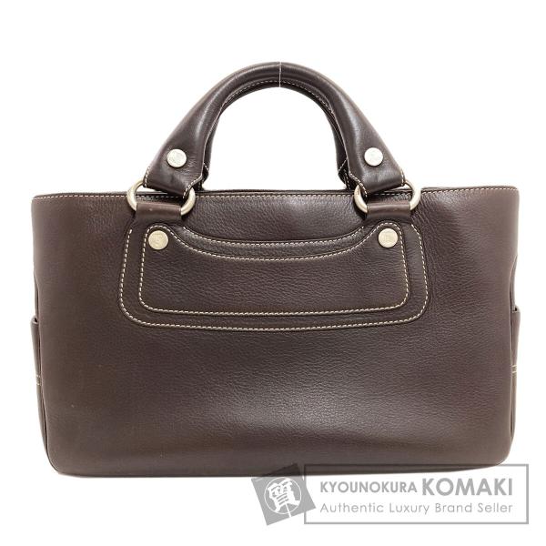 ⭐希少美品⭐CELINE マカダム スエード ブギーバッグ トリンオフ CELINE（セリーヌ） ブギーバッグ ハンドバッグ カーフ レディース