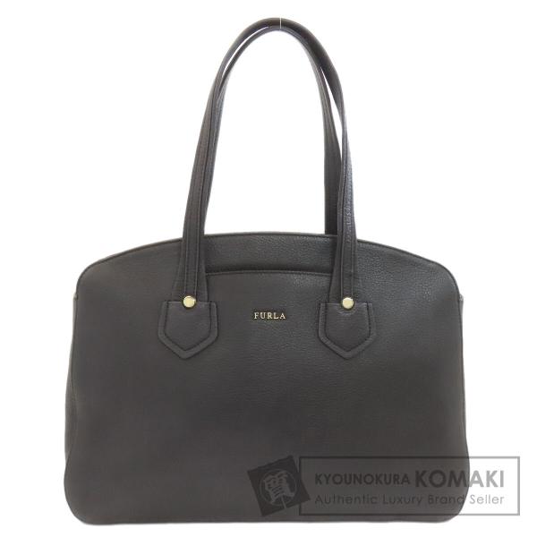 FURLA（フルラ） ロゴ トートバッグ レザー レディース 中古