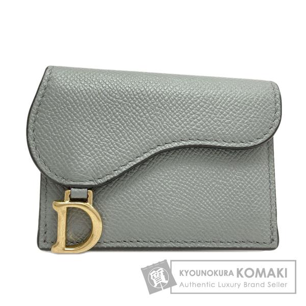 【Christian dior】ロータス二つ折り財布 CHRISTIAN DIOR クリスチャンディオール サドル ロータス 二つ折り財布