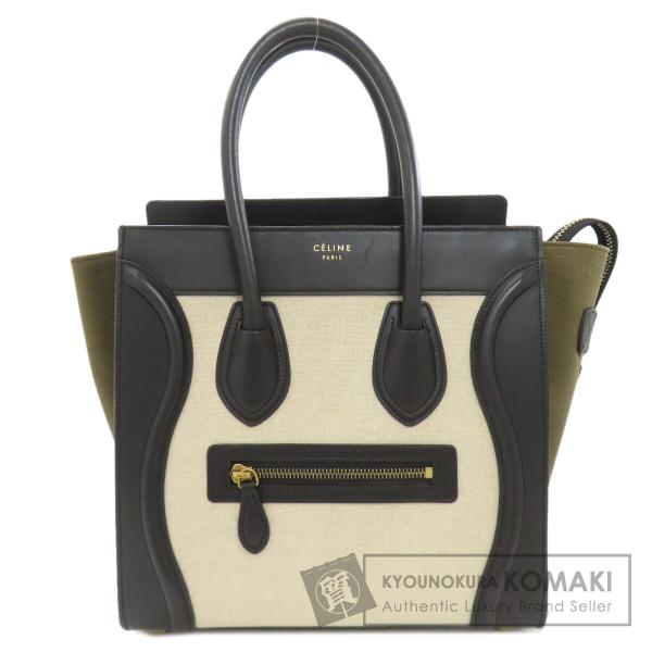 CELINE（セリーヌ） ラゲージ マイクロ ハンドバッグ レザー