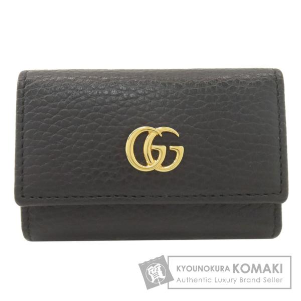 GUCCI（グッチ） 456118 ダブルG キーケース レザー レディース 中古