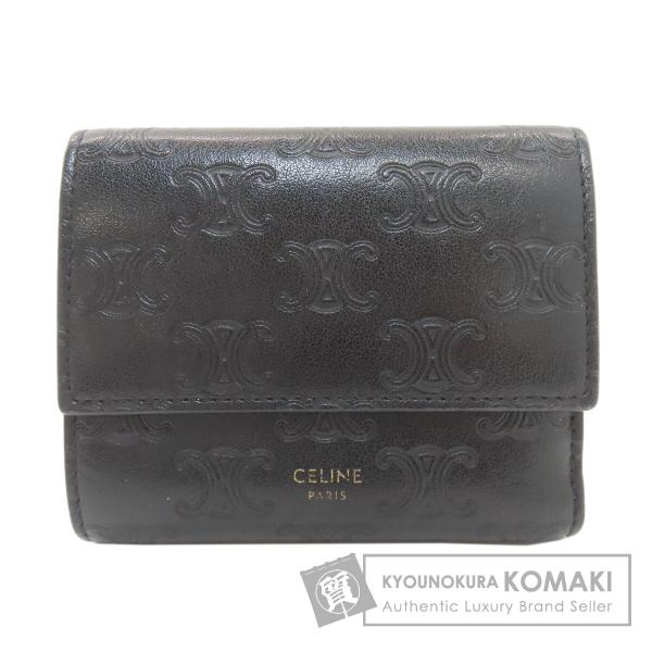 CELINE（セリーヌ） スモール トリフォールド ウォレット 三つ折り財布