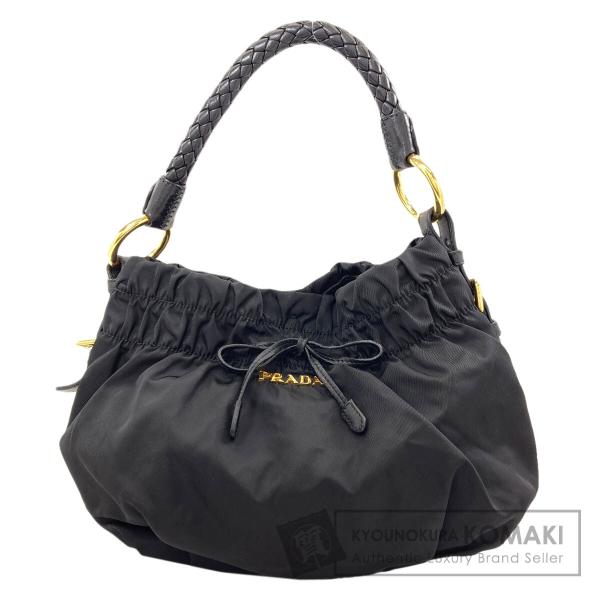 PRADA（プラダ） リボン ハンドバッグ ナイロン素材 レディース 中古 