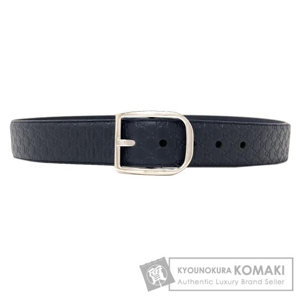 GUCCI グッチ 449716 アウトレット GGシグネチャー シマ ベルト レザー メンズ [中古] GUCCI（グッチ） 449716 アウトレット GGシグネチャー シマ ベルト