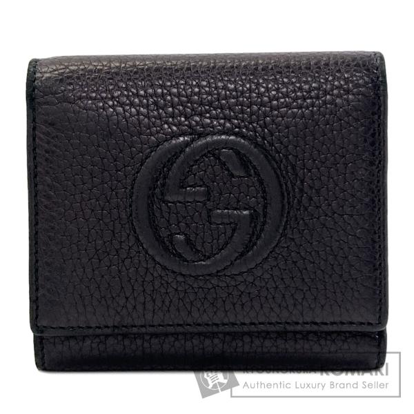 GUCCI（グッチ） 351485 ソーホー インターロッキングG 三つ折り財布