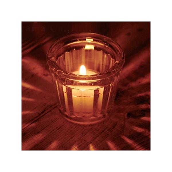 カメヤマキャンドル 灯りの放射を楽しめるキャンドルホルダー