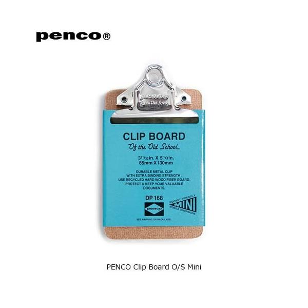 ペンコ クリップボード O/S Mini シルバー ミニサイズ レシートホルダー 伝票 事務用品 業務用品 PENCO ハイタイド おしゃれ