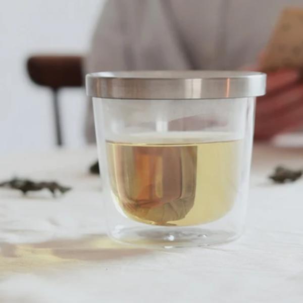 KINTO Lg[ LEAVES TO TEA LT _uEH[ eB[Jbv 260ml Wt