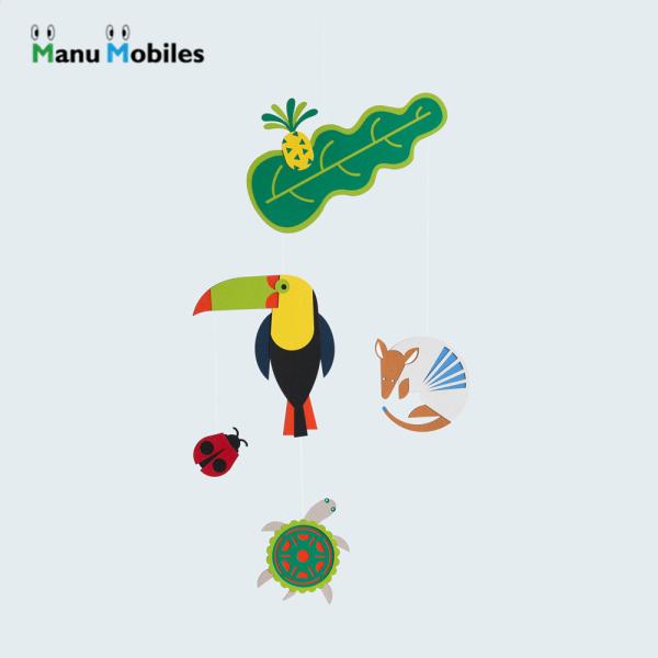 サイズ： W約２５cm × H約５０cm（モビールを最大まで広げた際）素材：紙、糸生産国：日本Design：Inge Rylant（ベルギー）※天井から吊り下げる糸は約３mまで伸ばすことができます。※画鋲またはマスキングテープなどで留まりま...