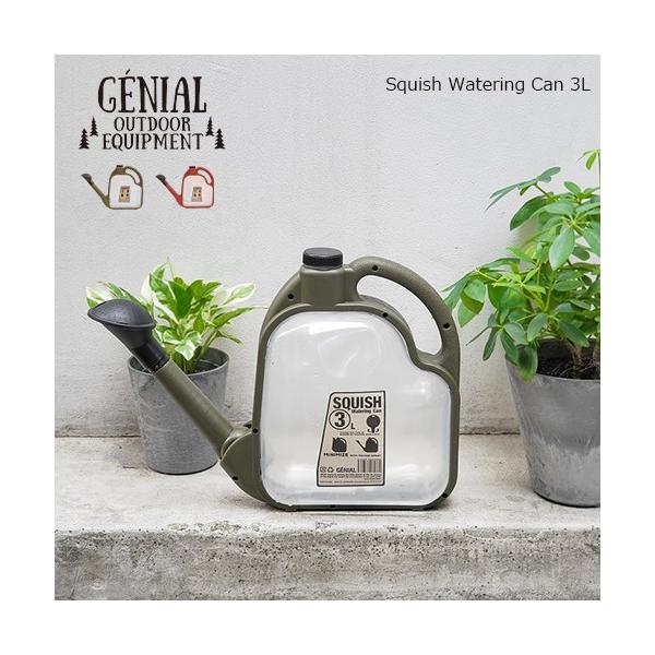 ジャンクジョウロリメ缶　大サイズ 3L 】SQUISH スクイッシュ ウォータリングカン 3L [ 折りたたみ