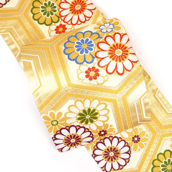 セール】52.000円→29.700円 仕立て付き 振袖用 袋帯 絹 成人式 結婚式