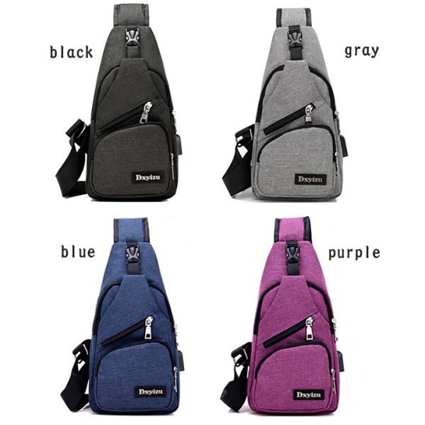 ボディバッグ メンズ レディース ワンショルダー おしゃれ カバン かばん 鞄 軽量 斜めがけ Usb充電ポート 帆布バッグ アウトドア 男女兼用 バッグ Buyee 日本代购平台 产品购物网站大全 Buyee一站式代购 Bot Online