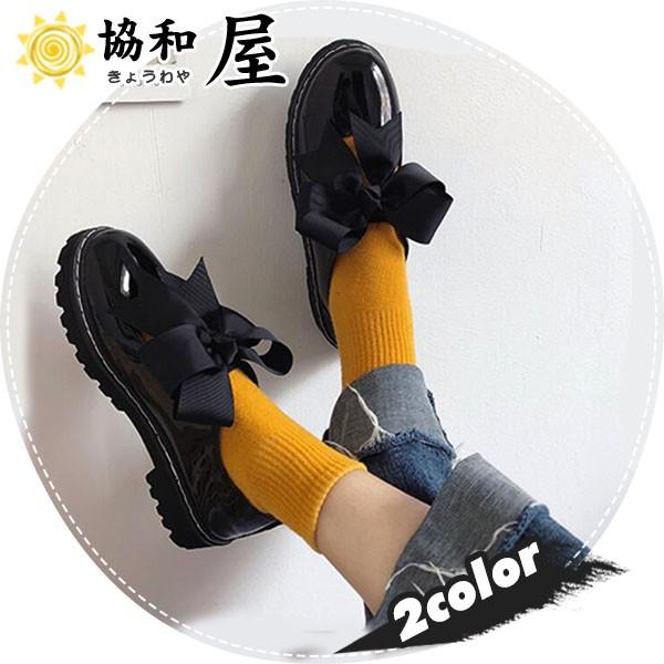 Lolita靴 レディースシューズ パンプス ロリータ靴 光沢感 履きやすい 可愛い おしゃれ 厚底 コスプレ 通学 蝶結び リボン ゴスロリ風 19mar16vxyfpx01 協和屋 通販 Yahoo ショッピング