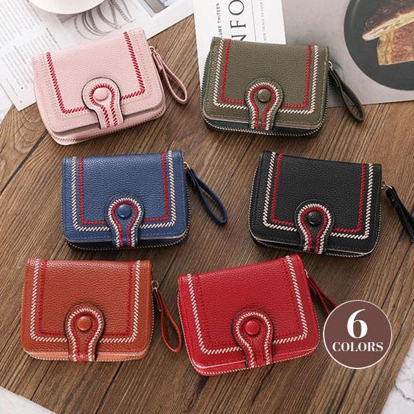 送料無料 財布 レディース 二つ折り ミニ財布 二つ折り財布 ジッパー ウォレット コンパクト 使いやすい カードケース 小銭入れ 安い 可愛い 30decvdkqb15 協和屋 通販 Yahoo ショッピング