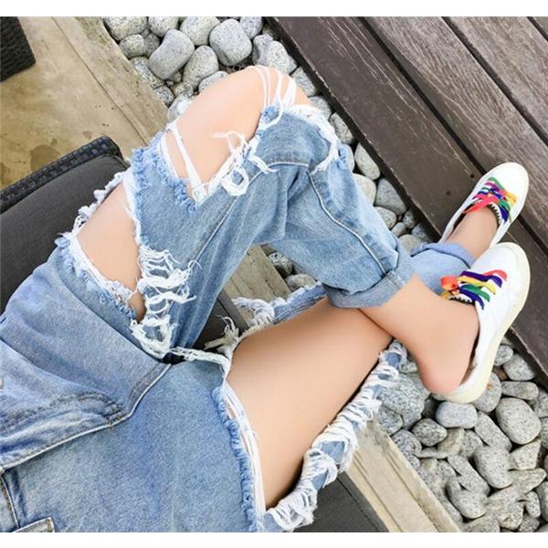 超人気 激安 ダメージ ジーンズ レディース クラッシュ パンツ デニム 穴開き 美脚 人気 クロップド ダメージジーンズ セール 大きいサイズ ワイドパンツ 着痩 Buyee Buyee Japanese Proxy Service Buy From Japan Bot Online