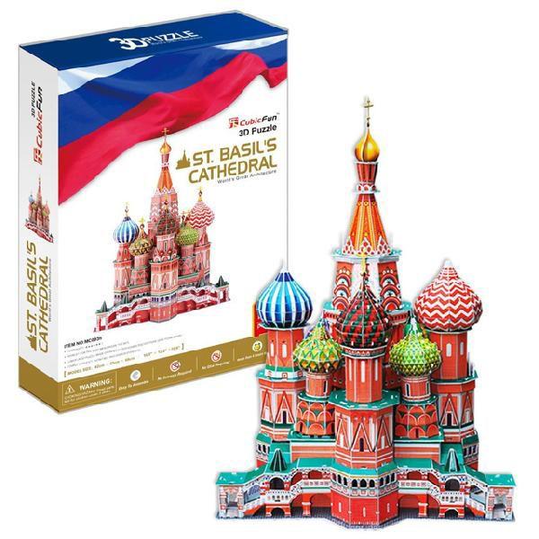 ３Ｄパズル　聖ワシリイ大聖堂(新品) 3Dパズル 聖ワシリイ大聖堂 : 教材自立共和国ヤフーショップ