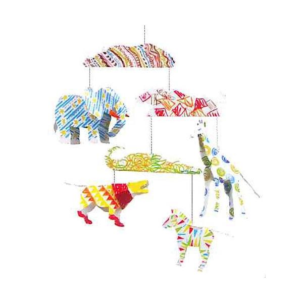 モビール工作キット 立体ぬりえ手作りモビール Pcホワイト アニマルズ Buyee Buyee Jasa Perwakilan Pembelian Barang Online Di Jepang