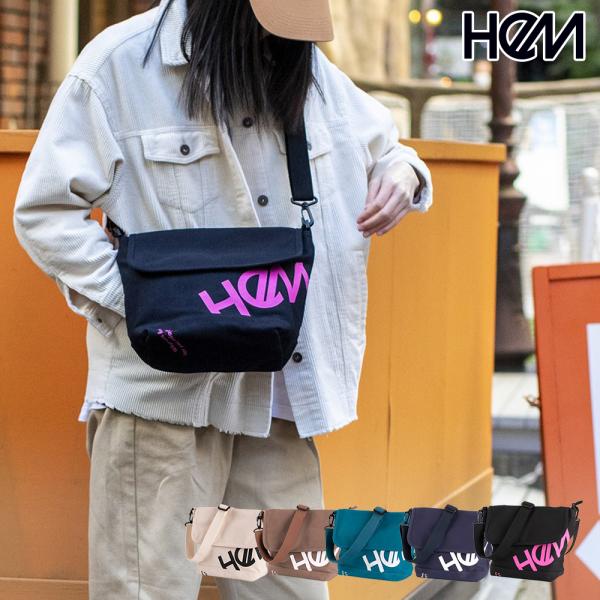 ショルダーバッグ 軽量 軽い メンズ レディース シンプル かわいい HeM ジェシー