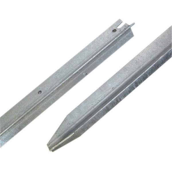 Y型ポストの形状は押し力に強く丸パイプのように簡単に向きが変わることがなく漏電の心配がありません。平野地だけではなく、傾斜や段差の多い山間地での使用にもおすすめです。またパワーユニットSシリーズ、MBSシリーズの支柱としてもお使いいただけま...