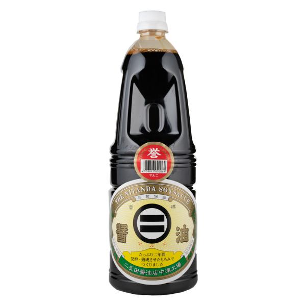 ・二反田醤油 Classic 誉 (ほまれ)  1.8リットル　濃口　※代金引換不可※二反田醤油店以外の他商品との同梱不可※配送先/北海道・東北・沖縄不可※　九州