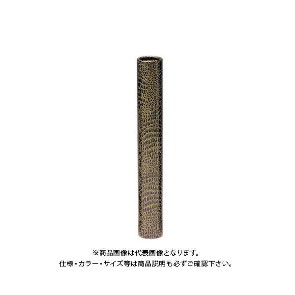 【メーカー】●クラウン【仕様】●規格：Ａ３用●外寸：径４７×長３６０ｍｍ●材質：芯材＝古紙使用●紙クロース張，茶色ワニ模様※地方発送は運賃実費ご負担願います。