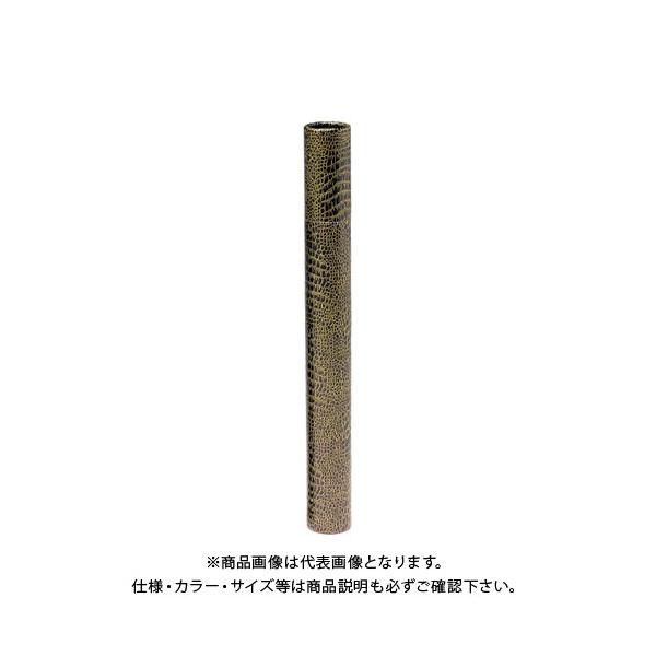 【メーカー】●クラウン【仕様】●規格：Ａ２用●外寸：径４７×長４５０ｍｍ●材質：芯材＝古紙使用●紙クロース張，茶色ワニ模様※地方発送は運賃実費ご負担願います。