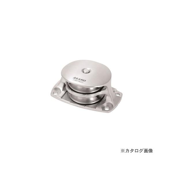 工具 DIY用品 AK10282 固定滑車TR 横型 50mm 2車 浅野金属工業 ASANO ステンレス滑車