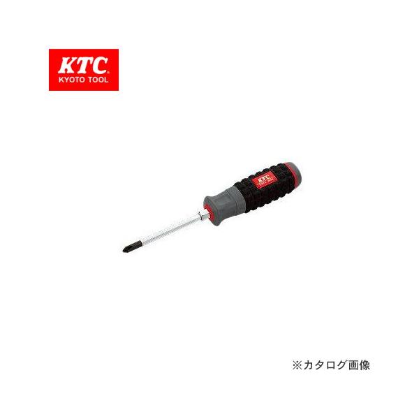 KTC 樹脂柄ドライバ クロス貫通タイプ D1P2-2