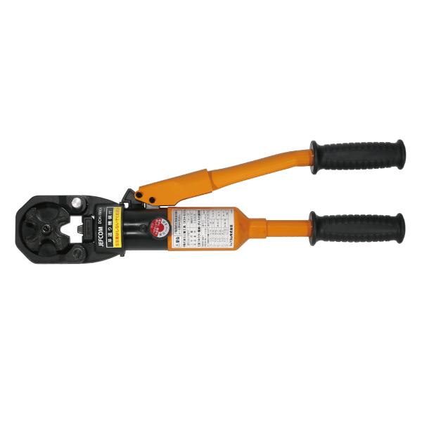 DENSAN 手動式 油圧圧着工具 早送り機構付 専用ハードケース付 DCH 