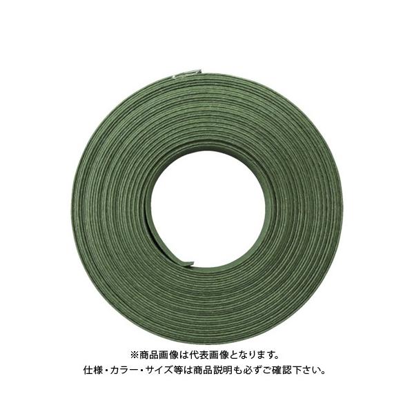 【メーカー】●(株)ユタカメイク【特長】●クラフト製の平バンドです。●カラーも豊富で手芸に人気です。●従来の梱包用にも使用できます。【用途】●荷物の結束や、手芸でバックやカゴの製作に。【仕様】●色：深緑●標準幅(mm)：14.5●長さ(m)...