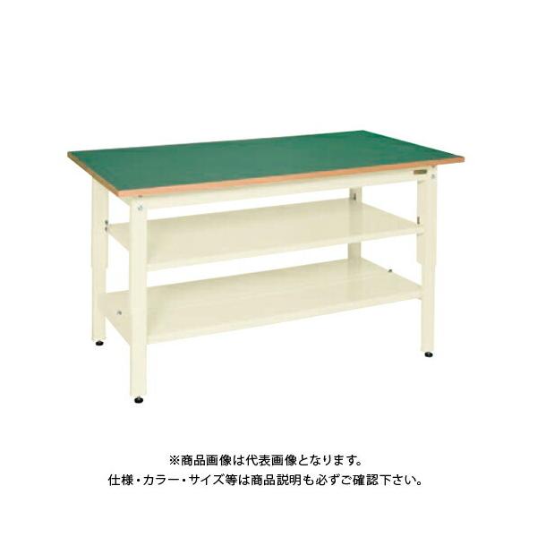 売れ筋ランキング あいあいショップさくら####u.ヤマキン 山金工業ワークテーブル 300シリーズ 固定式 中間棚 H900mm 塩ビシート天板 グリーン 組立式 ####u.ヤマキン 山金工業ワークテーブル 300シリーズ 固定式 中間棚 H900mm 塩ビシート天板 グリーン 組立式