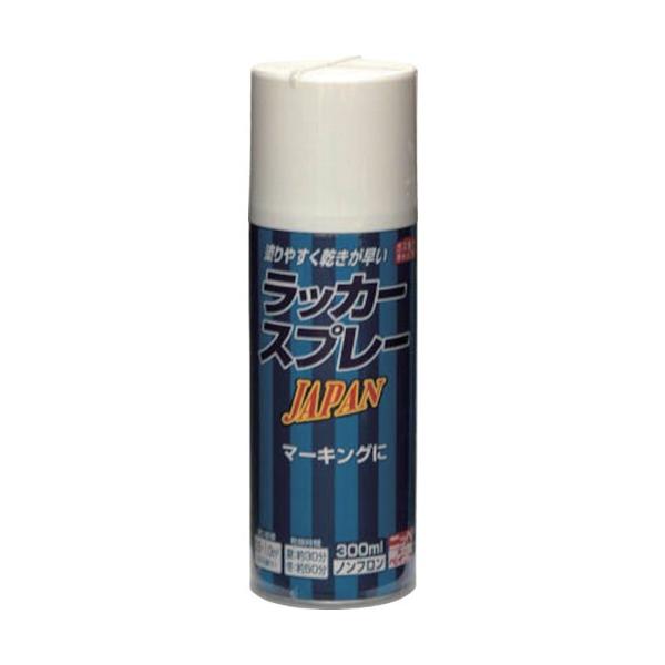 他サイト： ニッぺ ラッカースプレー JAPAN 300ml ホワイト 221T001-300 4976124253201の商品画像