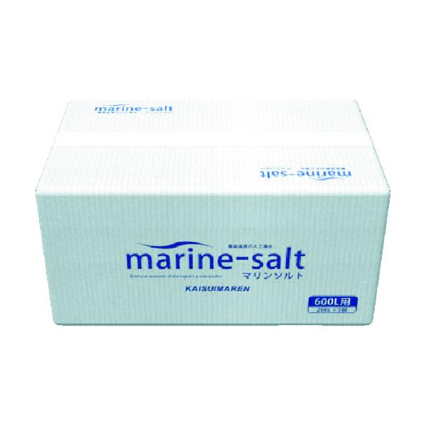 送料別途)(直送品)カイスイマレン 人工海水 マリンソルト 600L用 MS600