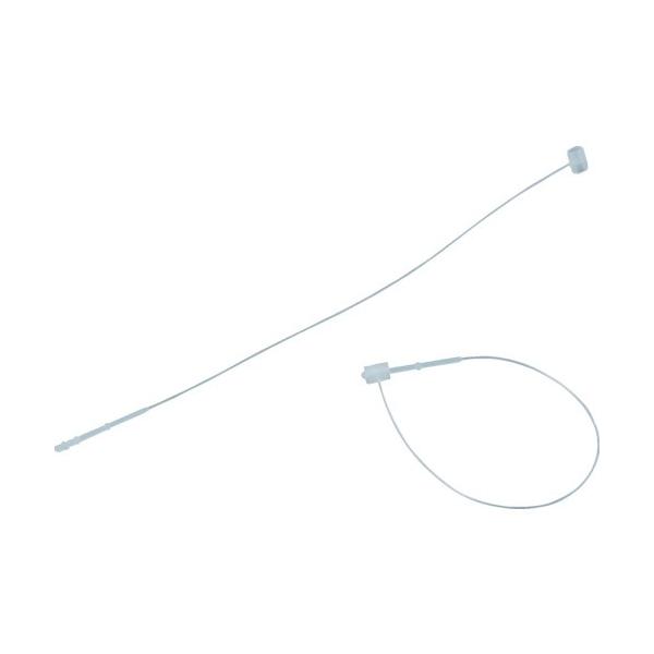 【メーカー】●トラスコ中山（株）【仕様】●ループ長さ(mm)：130●結束径(mm)：40●色：乳白【材質・仕上げ】●ポリアミド樹脂（ナイロン６・６）【1注文あたり入数】●100本【質量】●11.300G