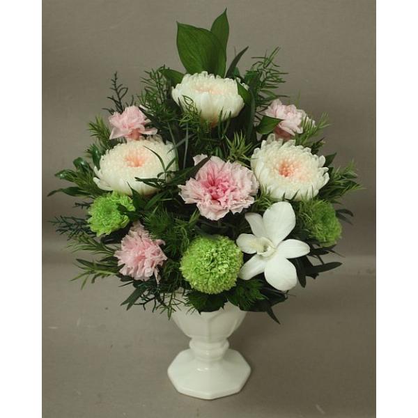 プリザーブドフラー＊仏花アレンジ＊ピンク系 : プリザーブドフラワー