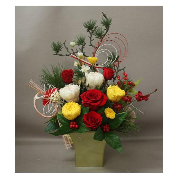 プリザーブドフラワー＊正月アレンジ : プリザーブドフラワーキュート