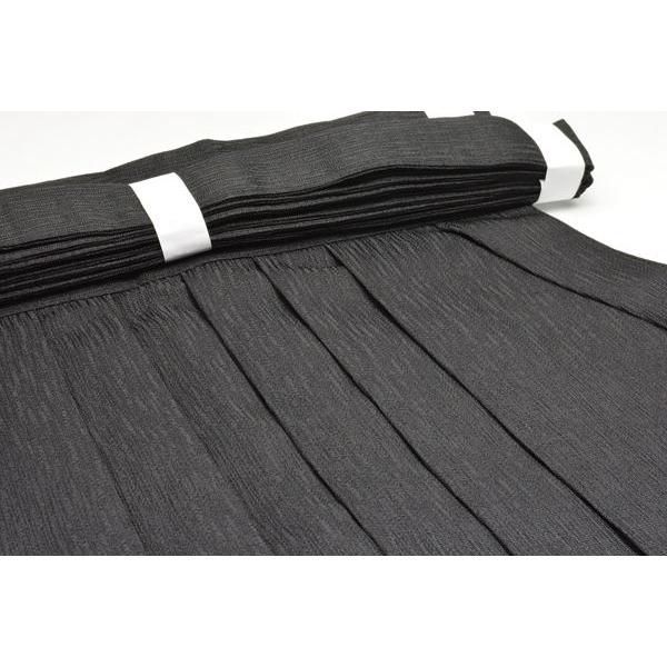 袴 楊柳袴 馬乗り 黒 奥ヒダ縫い仕上げ】 弓道 和弓 弓道衣 袴 女性用  