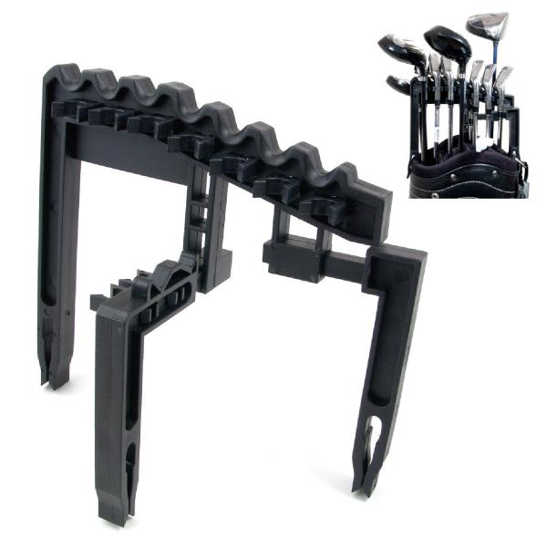 ゴルフバッグの中がごちゃごちゃしていませんか？ラウンド中にクラブがぶつかって、音や傷が気になる方におすすめです。この商品は、ゴルフクラブを1本ずつまとめて固定できるクリップです。バッグの中でクラブが動きにくくなり、ぶつかりや傷を防ぐことがで...