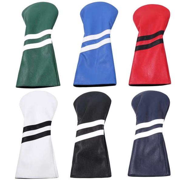 ゴルフカバー ヘッドカバー ドライバー 用 DR 単品 460cc 440cc対応 シンプル 防水 仕様 変換 タグ 付き 送料無料 高級pu革 6色 展開ドライバー用 ヘッドカバー単品460ccまでのドライバーに対応。高品質のPUレザーで...