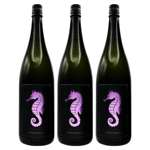 Sea Horse chapter 01 紫タツノオトシゴ 1800ml 25度 3本セット 芋焼酎