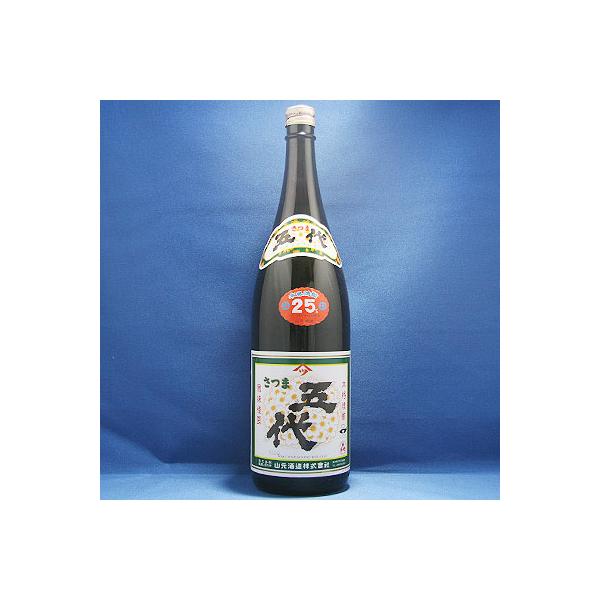 さつま五代 25° 1800ml : 九州焼酎CLUB&snapbee - 通販 - Yahoo