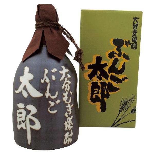 ぶんご太郎 陶器とっくり720ml 大分麦焼酎 ぶんご銘醸 : 九州焼酎