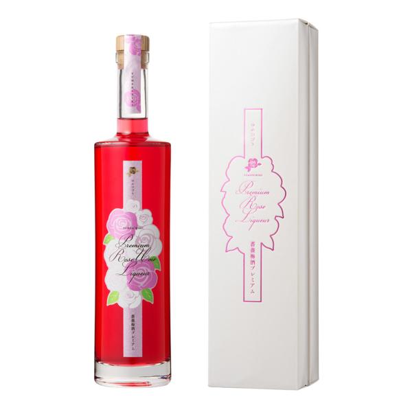 薔薇梅酒プレミアム YUMEHIBIKI 500ml 14° 数量限定 スペシャル商品 おおやま夢工房 ばら バラ 母の日 御中元 御歳暮 ギフト