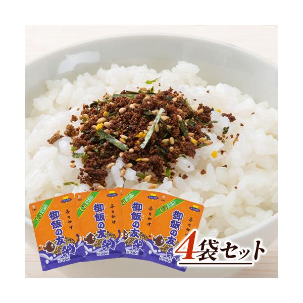 ■名称：ふりかけ■内容：【ふりかけ　御飯の友】1袋25g ×4袋■賞味期限：枠外に記載■保存方法：直射日光、高温多湿を避け冷暗所に保存してください。開封後は要冷蔵(10℃以下)■製造者：株式会社 フタバ〒860-0063 熊本県熊本市西区城...