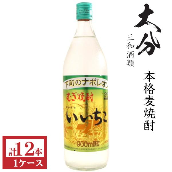 いいちこ25度 本格麦焼酎 いいちこ25度900ml瓶1ケース（12本） : 九州