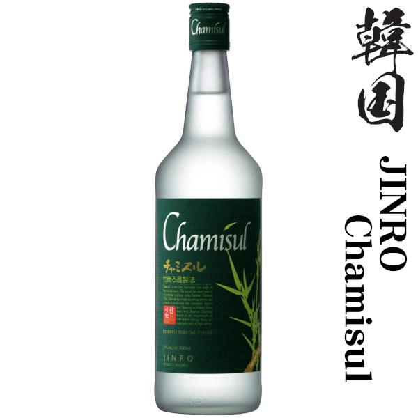 JINRO（眞露） 韓国焼酎 チャミスル22度700ml瓶 : 九州酒問屋 - 通販