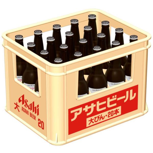 アサヒ（asahi） スーパードライ大瓶633ml20本入［瓶・ケース保証代込
