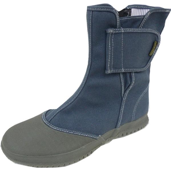 素材　アッパー：綿帆布ソール：ロールゴム底ウイズ：3Ｅ重さ:330g(Lサイズ片足)胴丈:26cm(Lサイズ)製造メーカー：福山ゴムmadinChina●撥水加工　水をはじき汚れをブロック●抗菌防臭「AGプラス」●つま先補強ゴム加工●履き丸...